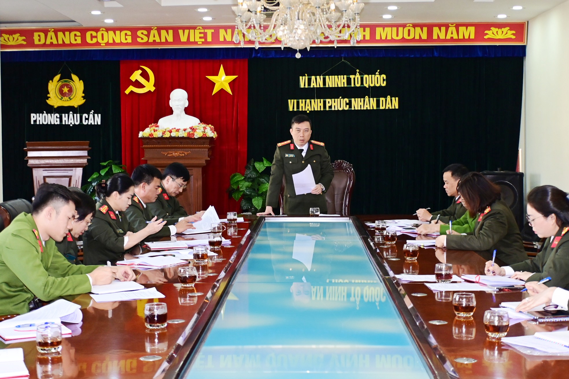 Công an thành phố triển khai kế hoạch kiểm kê tài sản công năm 2024